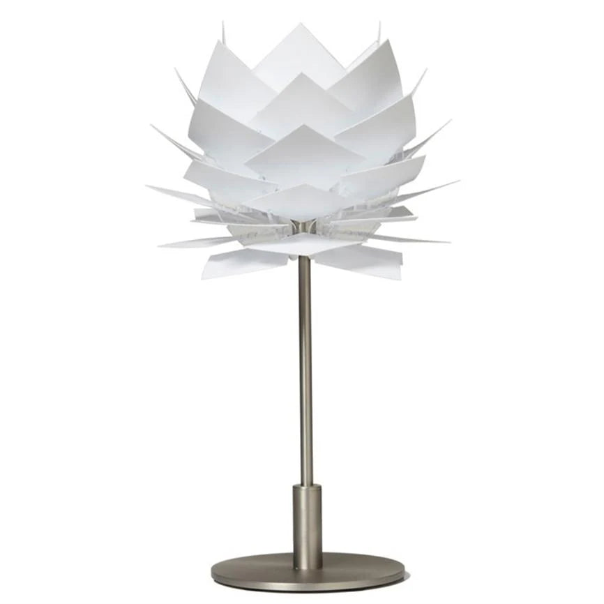 Pineapple Høj Bordlampe Dyberg Larsen Hvid Stål