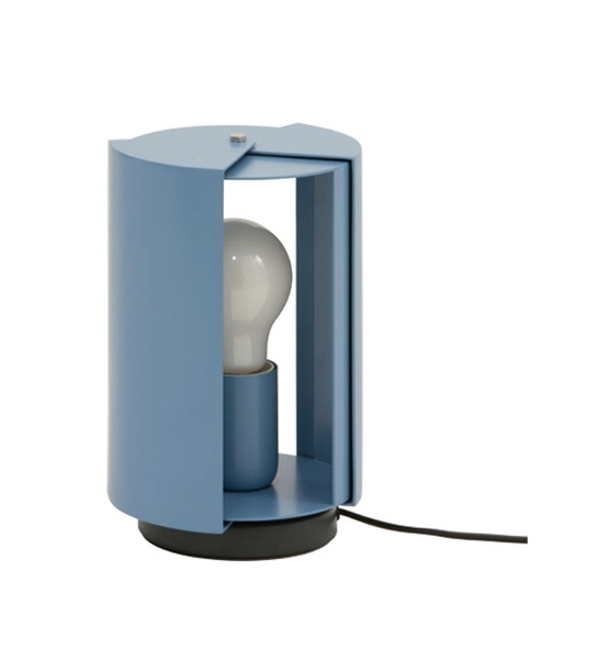 Pivotante  Poser Bordlampe Pastel Blå