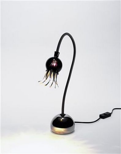 Poppy Bordlampe Serien Lighting Violet Sort