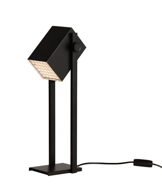 Quadro Bordlampe Mat Sort