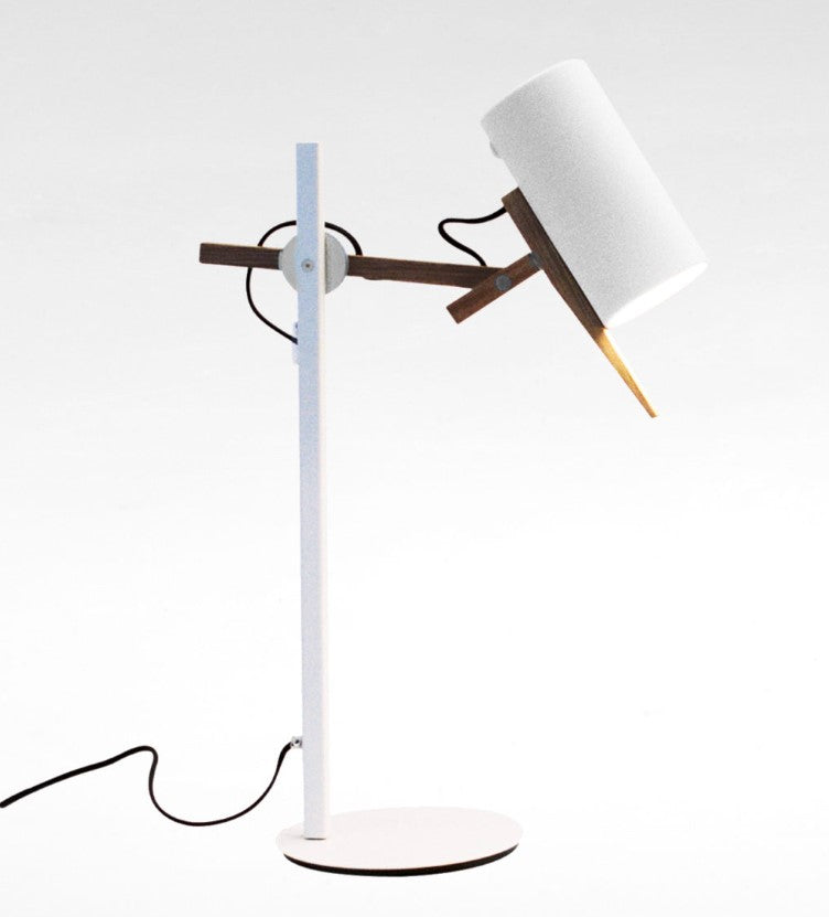 Scantling Bordlampe Fra Marset Hvid