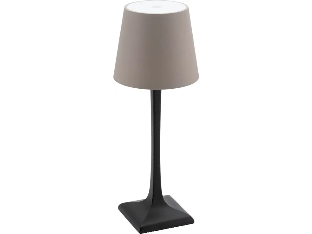 Securit Led Bordlampe Milano Sort Taupe