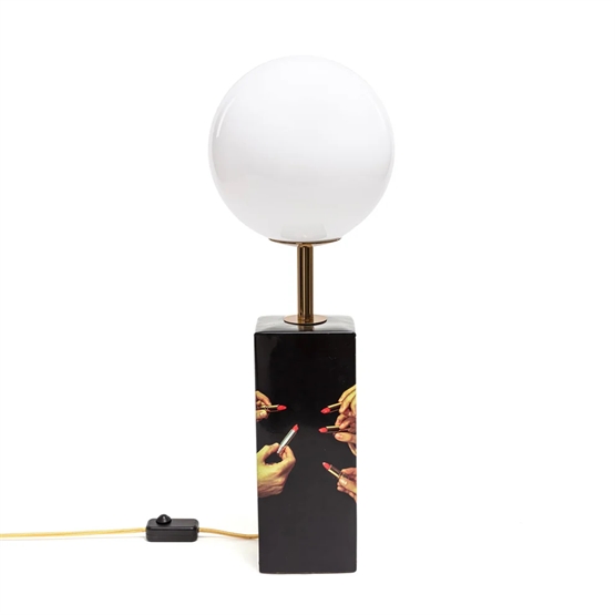 Seletti Bordlampe Black Lipsticks