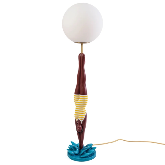 Seletti Lady Diver Bordlampe Yellow