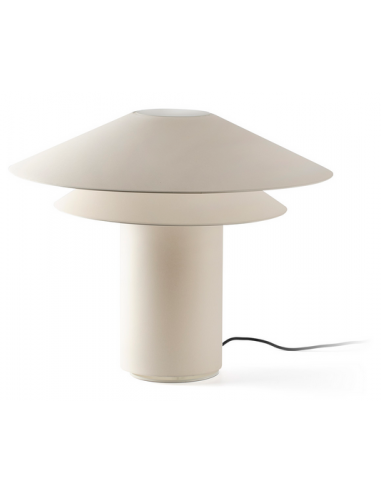 Shan Bordlampe H48 ø60 E27 Beige