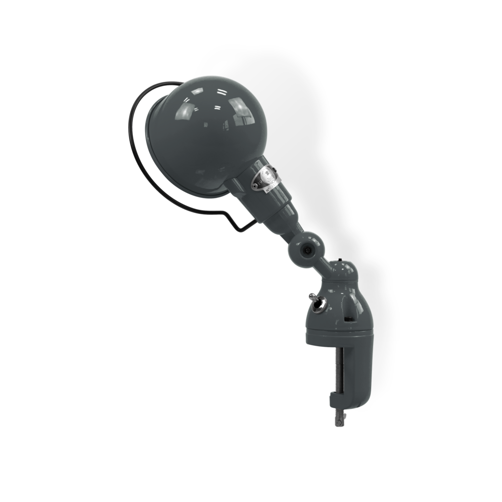 Signal Si302 Bordlampe Klemme Fra Jield Granite Grey Blank
