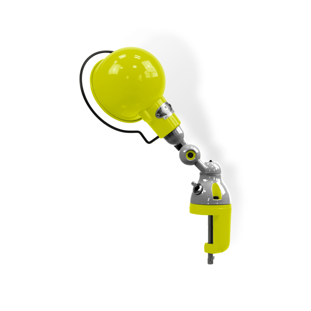 Signal Si302 Bordlampe Klemme Fra Jield Sulfur Yellow Blank Poleret