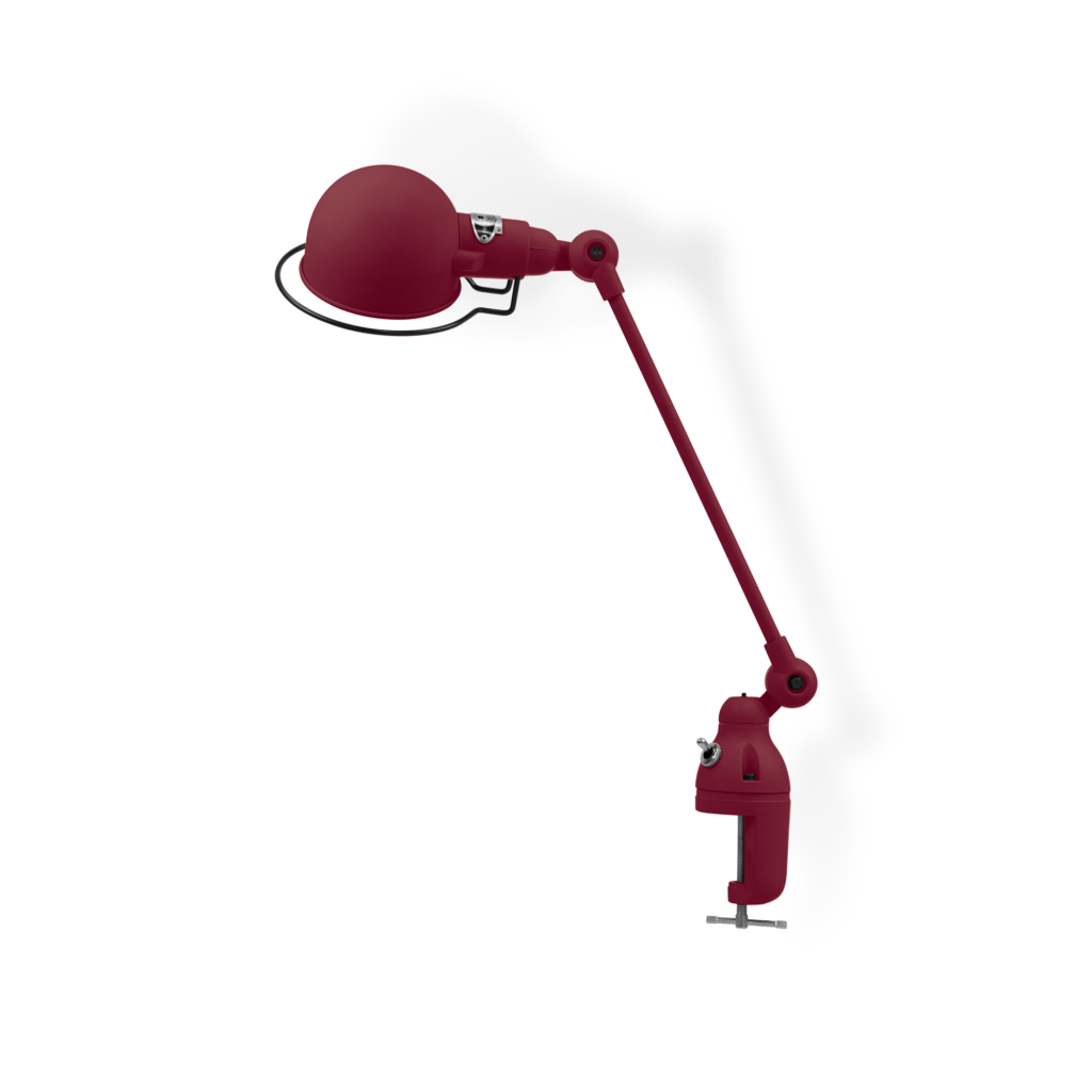 Signal Si312 Bordlampe Klemme Fra Jield Burgundy Blank