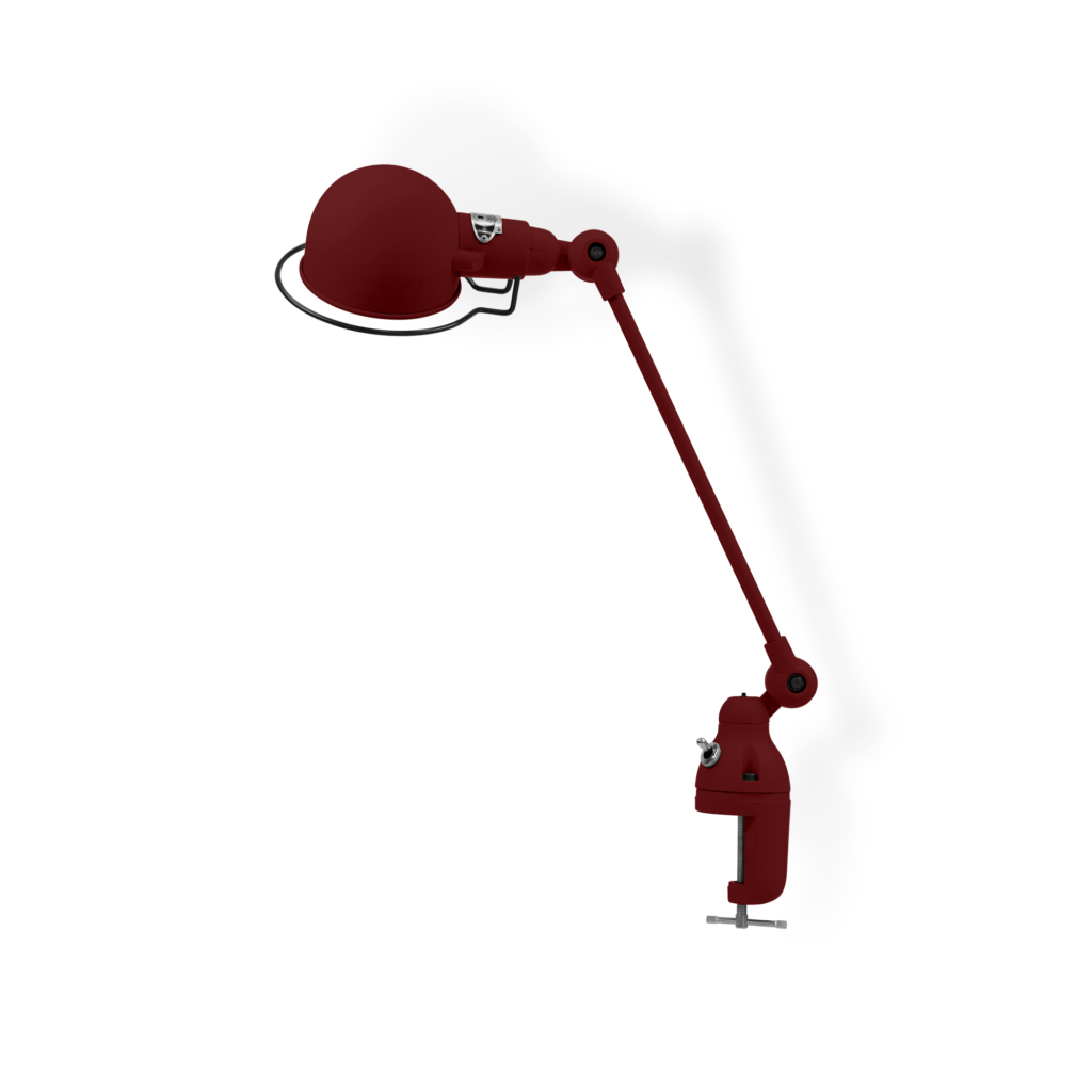 Signal Si312 Bordlampe Klemme Fra Jield Burgundy Mat
