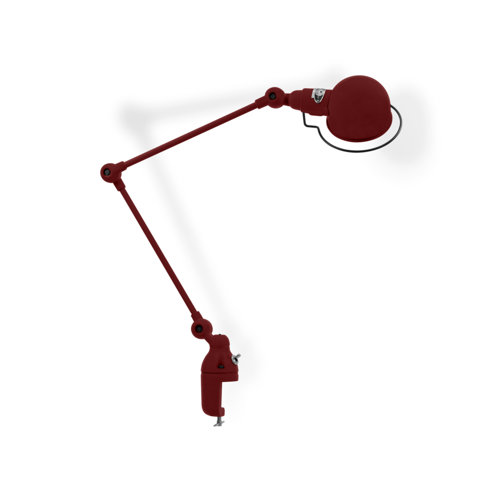 Signal Si332 Bordlampe Klemme Fra Jield Burgundy Mat