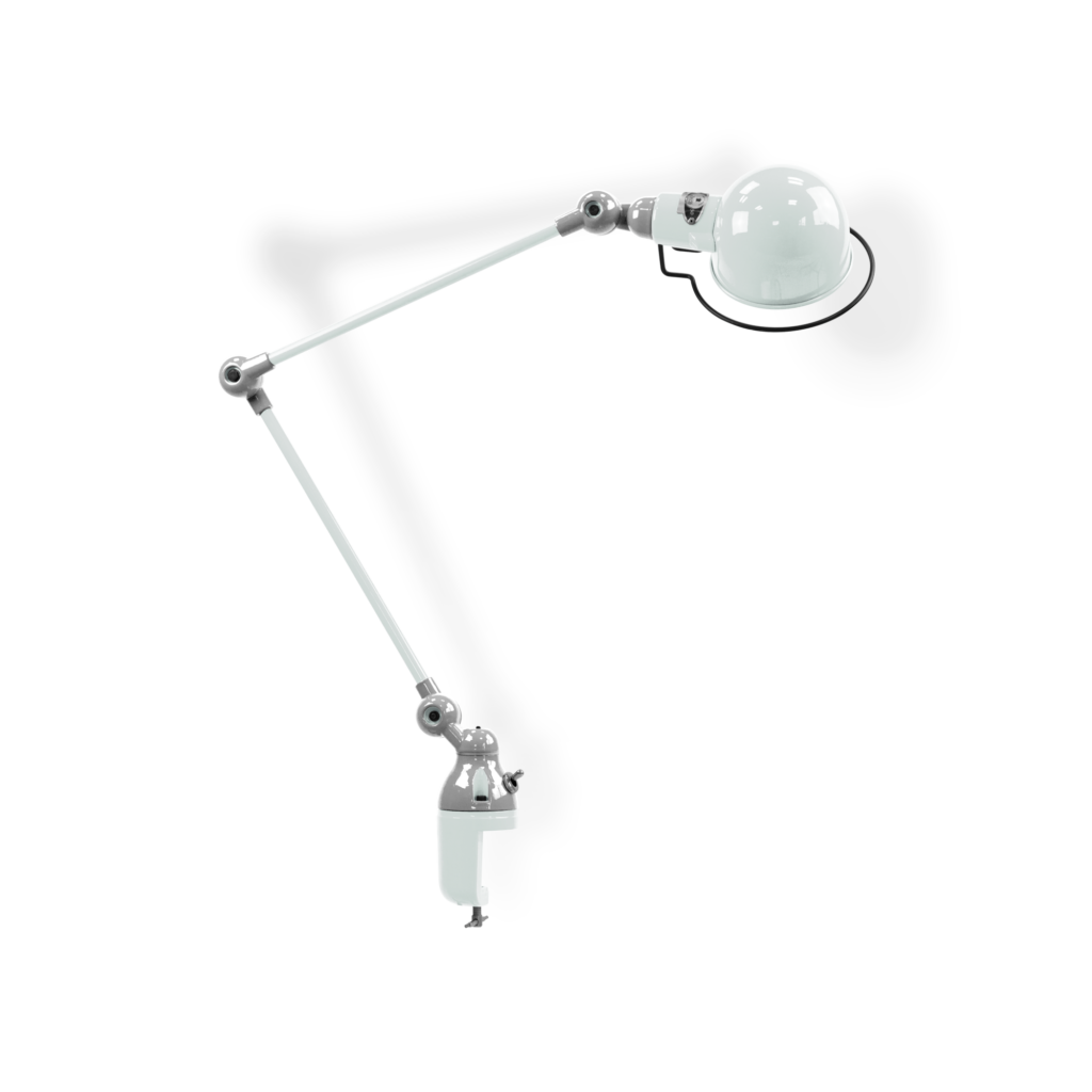 Signal Si332 Bordlampe Klemme Fra Jield White Blank Poleret