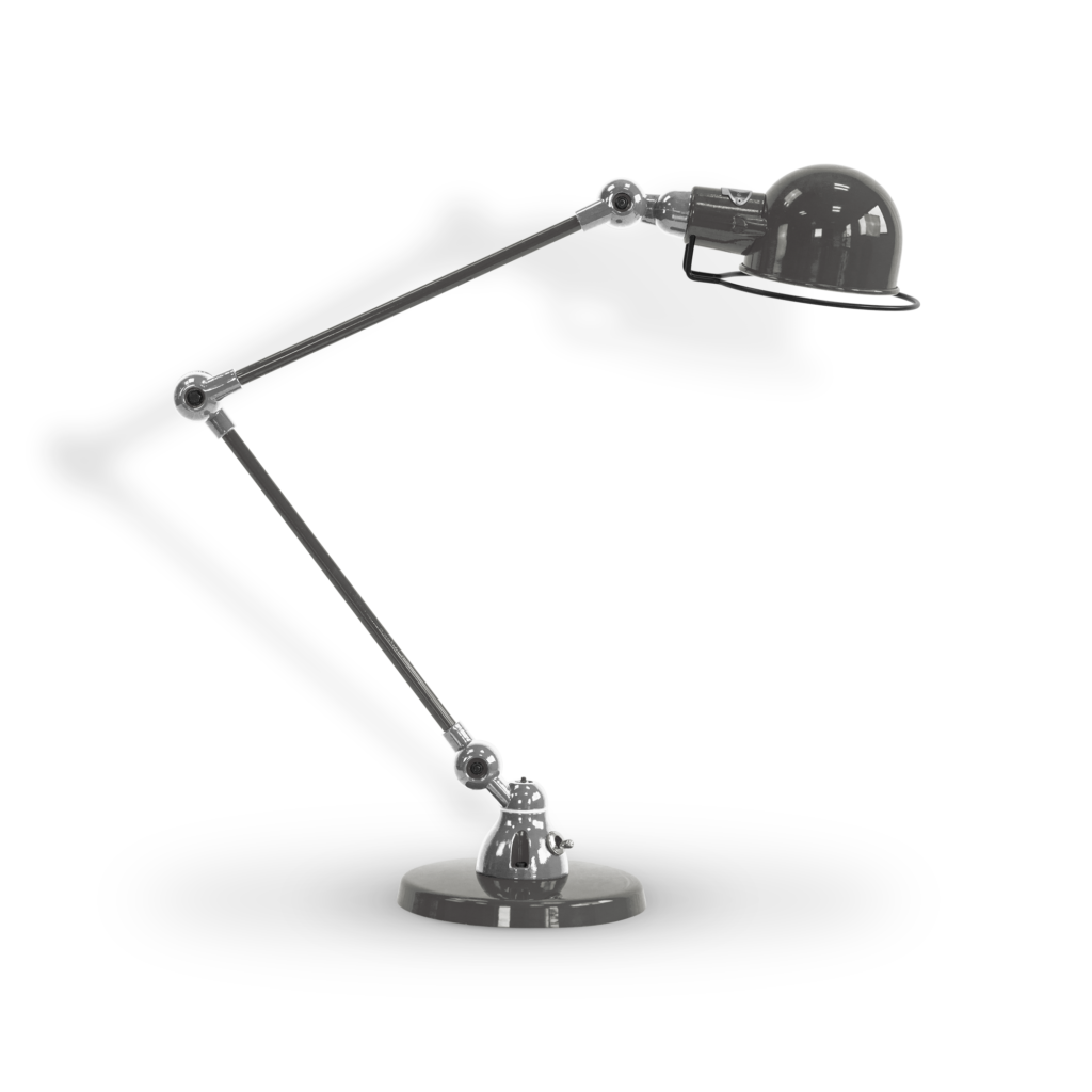Signal Si333 Bordlampe Fra Jield Mouse Grey Blank Poleret