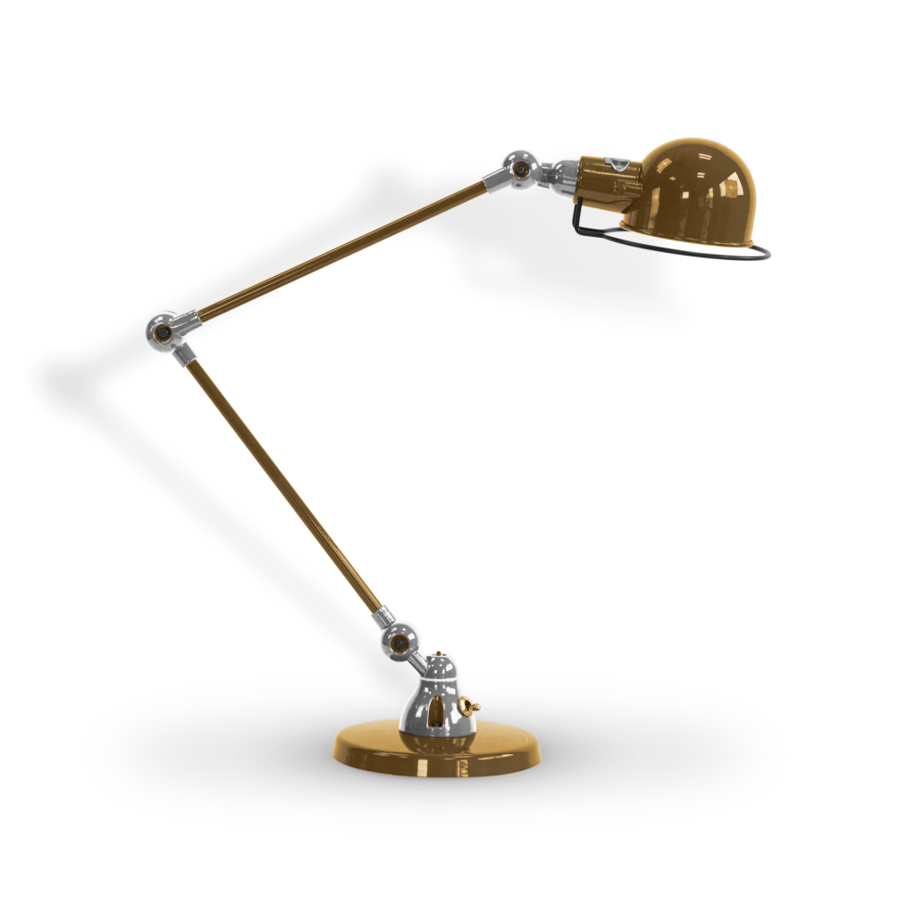 Signal Si333 Bordlampe Fra Jield Pearl Gold Blank Poleret