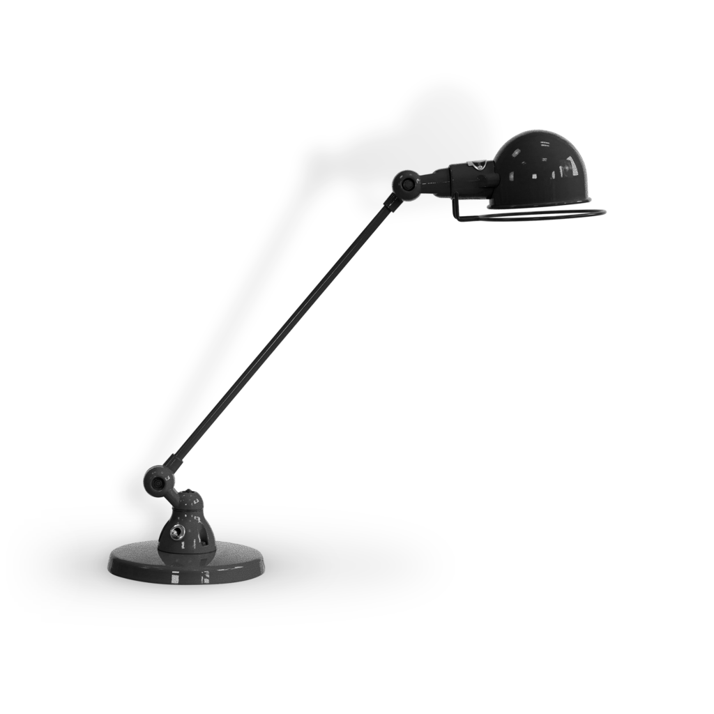 Signal Si400 Bordlampe Fra Jield Black Hammered Blank