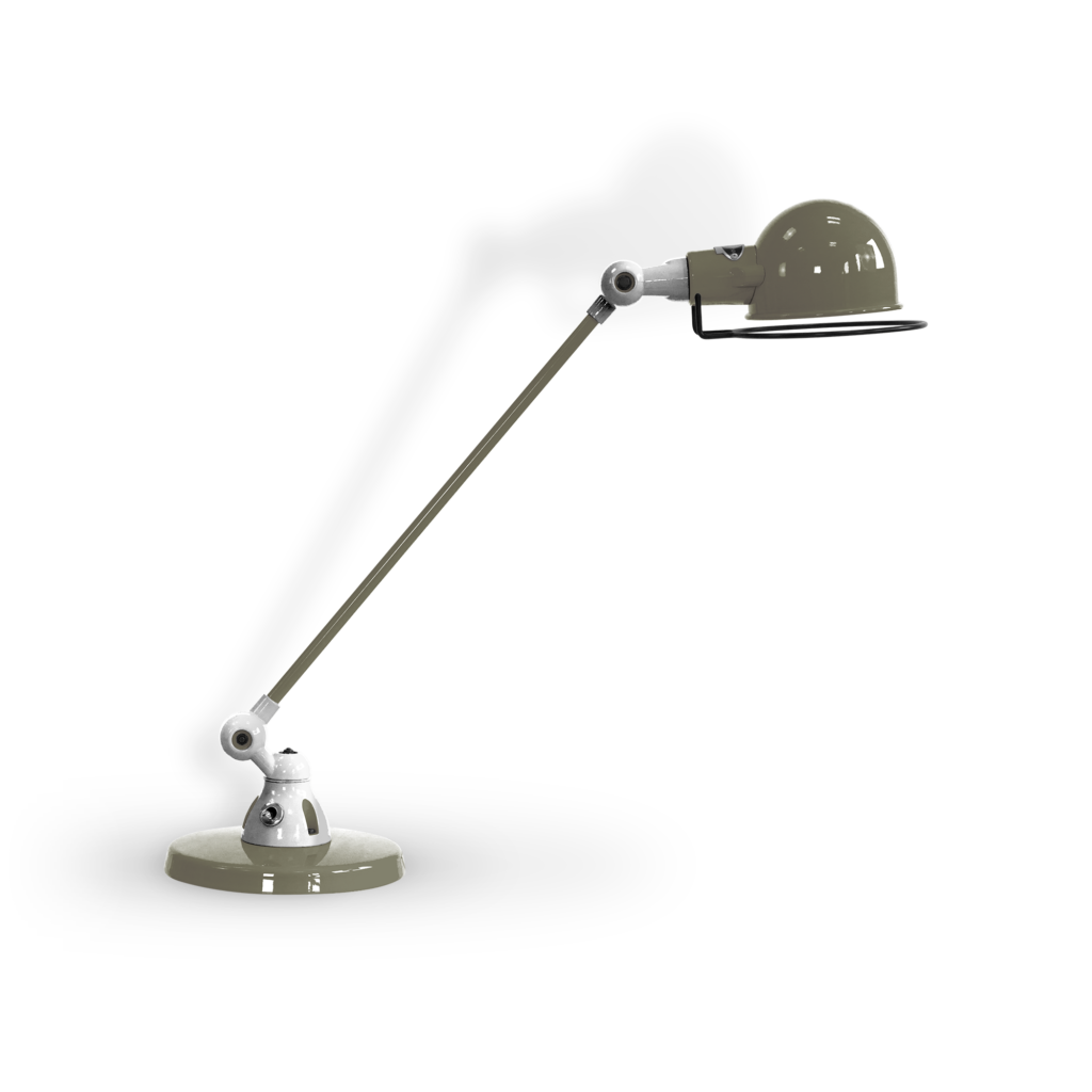 Signal Si400 Bordlampe Fra Jield Khaki Grey Blank Poleret