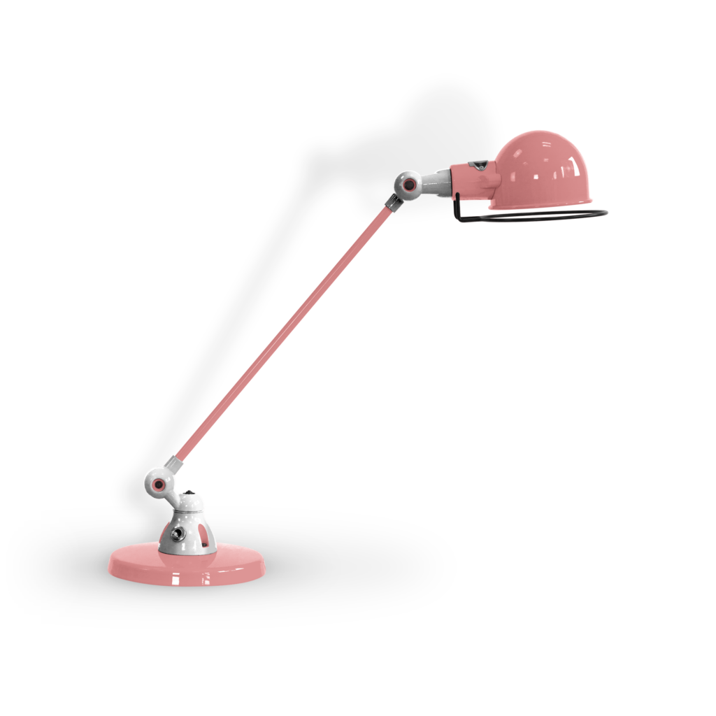 Signal Si400 Bordlampe Fra Jield Old Pink Blank Poleret
