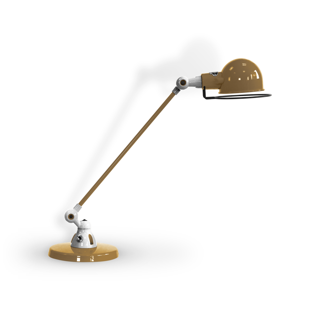 Signal Si400 Bordlampe Fra Jield Pearl Gold Blank Poleret