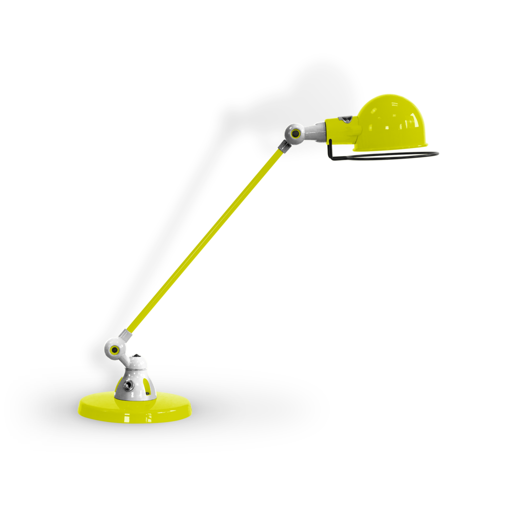 Signal Si400 Bordlampe Fra Jield Sulfur Yellow Blank Poleret