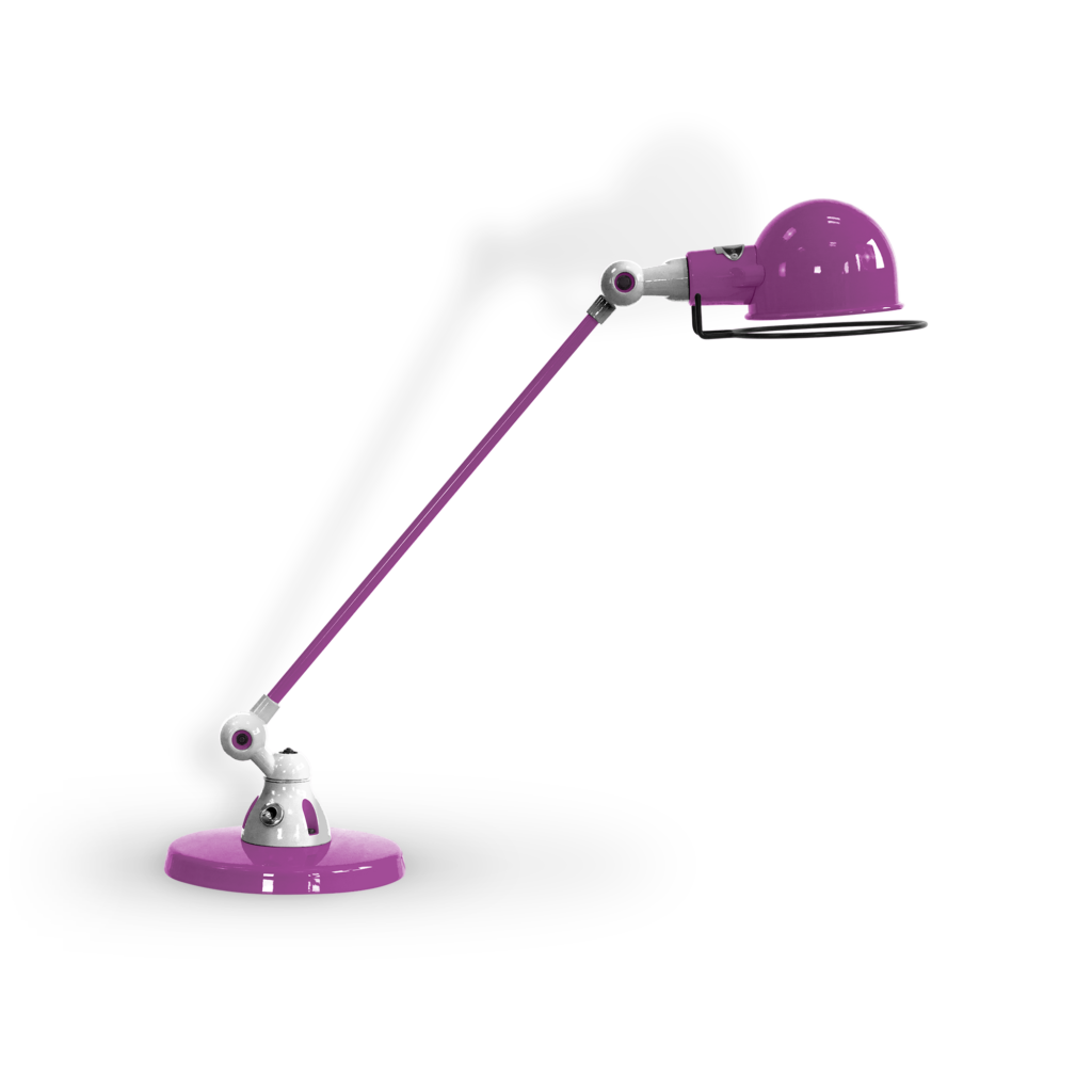 Signal Si400 Bordlampe Fra Jield Violet Fuschia Blank Poleret