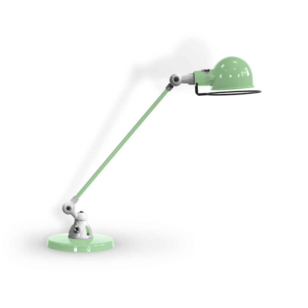 Signal Si400 Bordlampe Fra Jield Water Green Blank Poleret