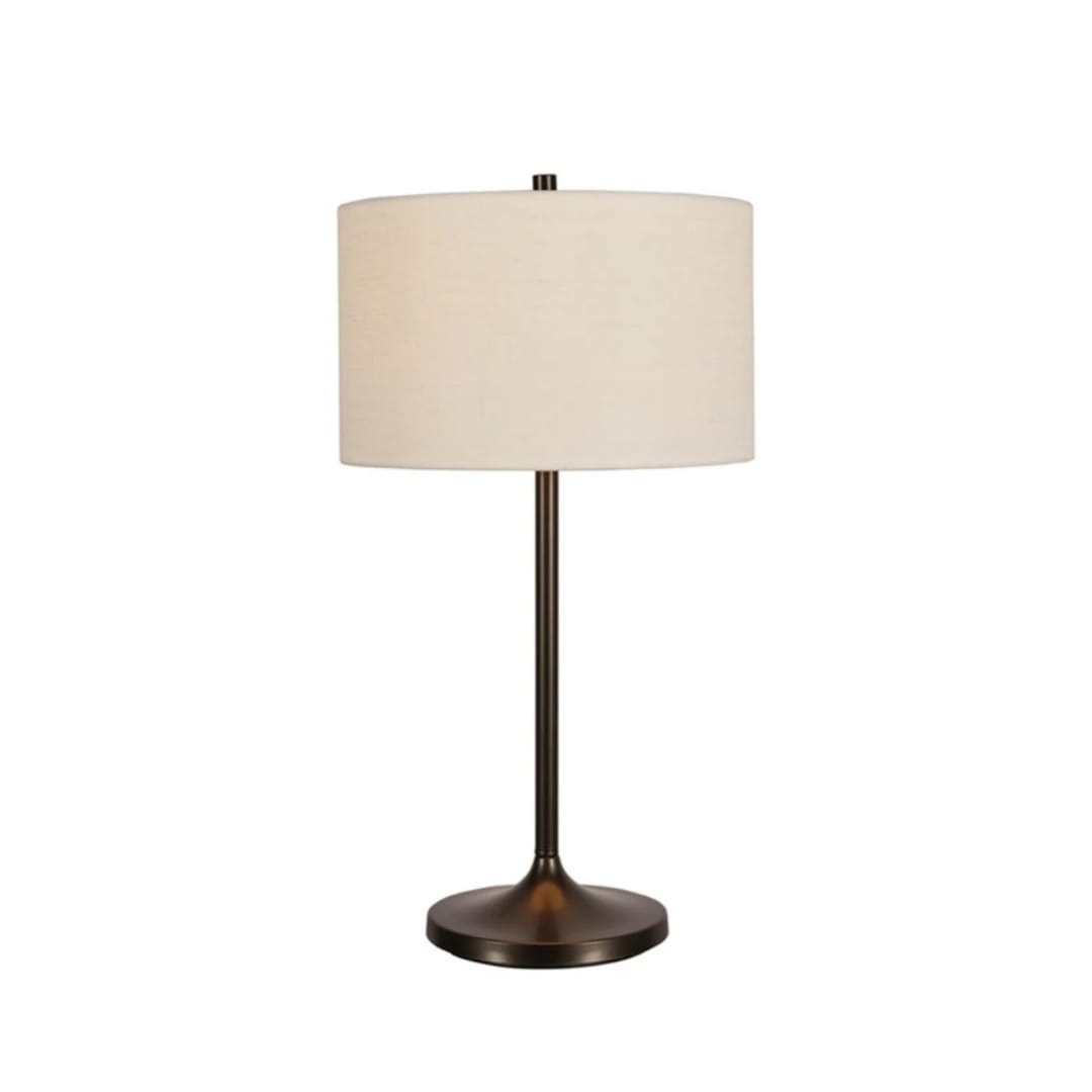 Soft Bordlampe Hvid Bronze Belid