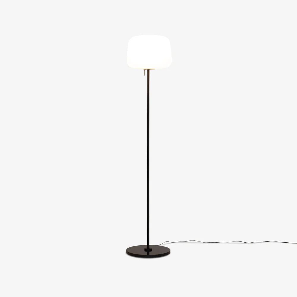Soft Gulvlampe Terrence Woodgate Sort Sort Marmor Fod