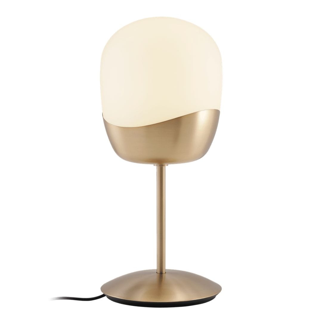 Spring Bordlampe Hvid Messing Umage