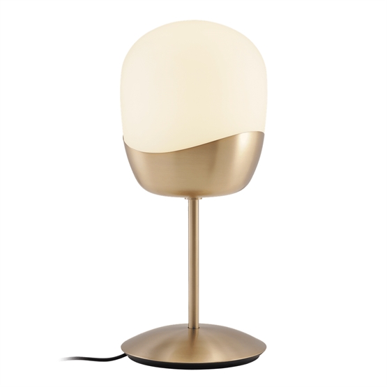 Spring Bordlampe Usb Messing Opal