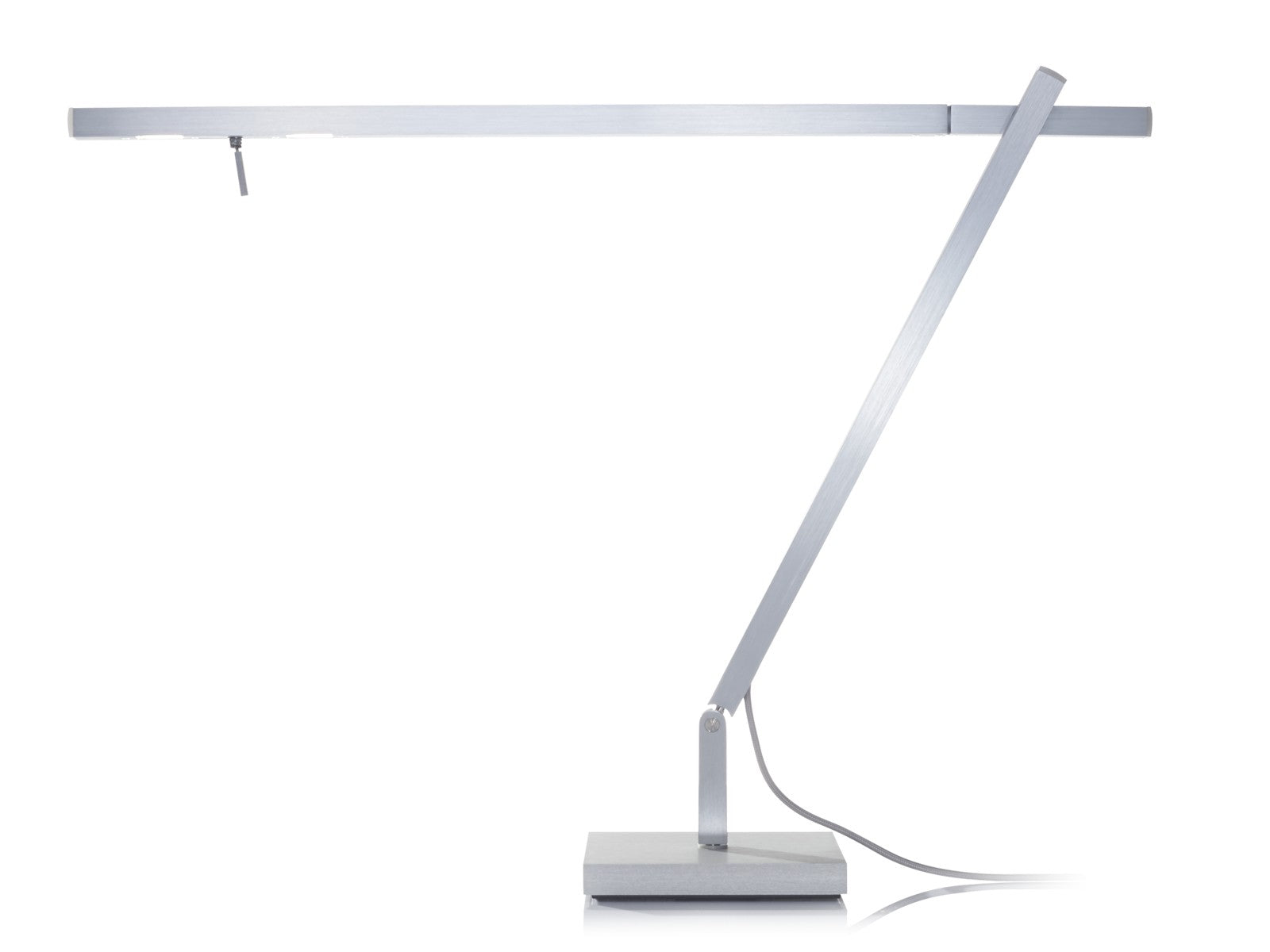 Squadrina Bordlampe Byok Bordklemme Børstet Aluminium