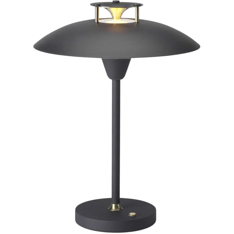 Stepp Portable Bordlampe Fra Halo Design Sort