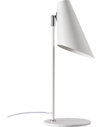 Stk Dyberg Larsen Cale Bordlampe Hvid
