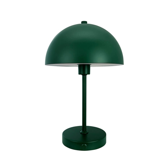 Stockholm Led Bordlampe Batterilampe Mørkegrøn