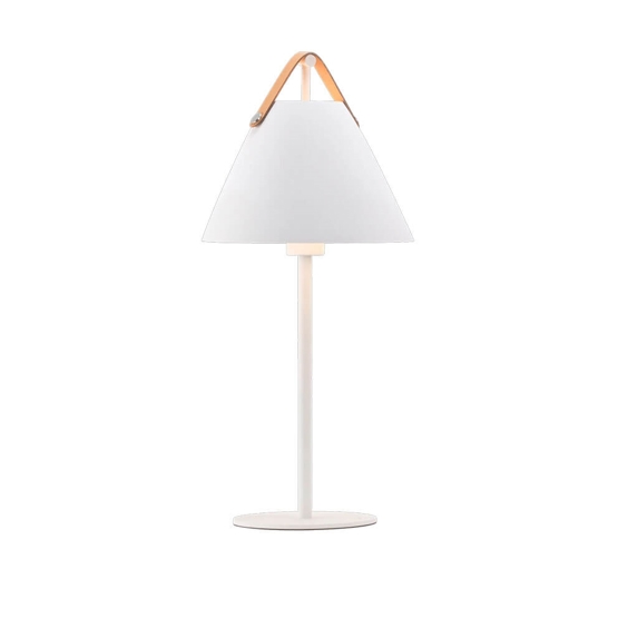 Strap Bordlampe Hvid