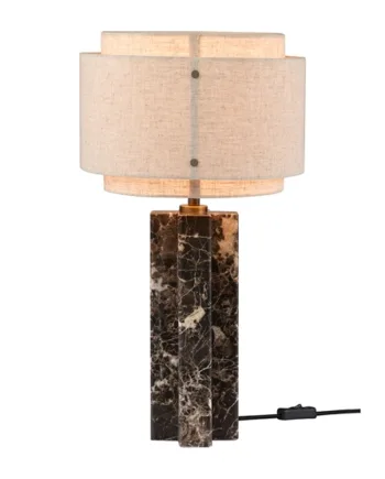 Takai Marble Bordlampe Beige