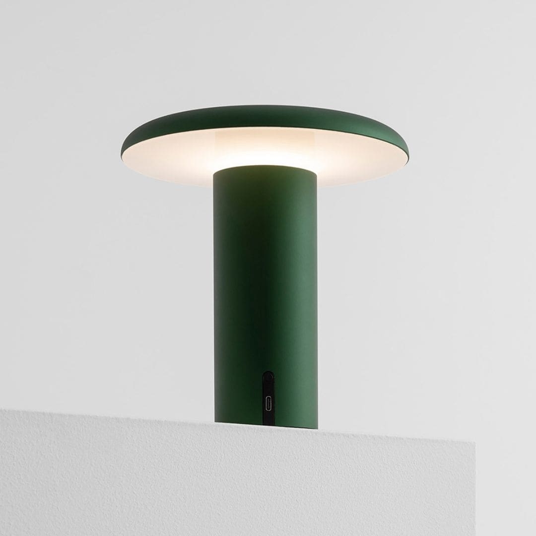 Takku Bordlampe Anodiseret Grøn Artemide
