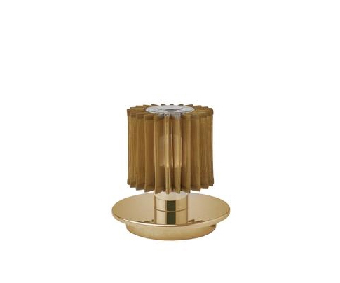 The Sun 130 Batterilampe Bordlampe Guld