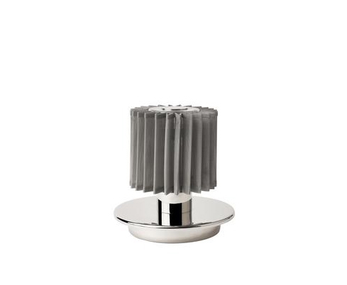 The Sun 130 Batterilampe Bordlampe Sølv