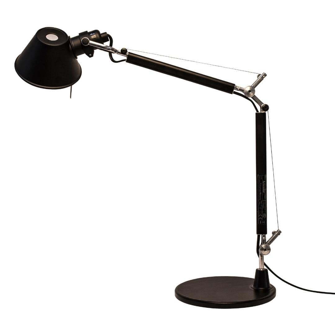 Tolomeo Micro Bordlampe Sort Artemide
