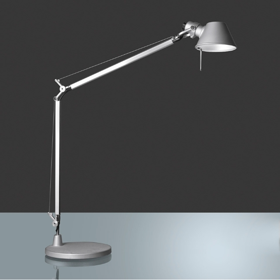 Tolomeo Midi Bordlampe Led Alu Med Bordfod 2700k