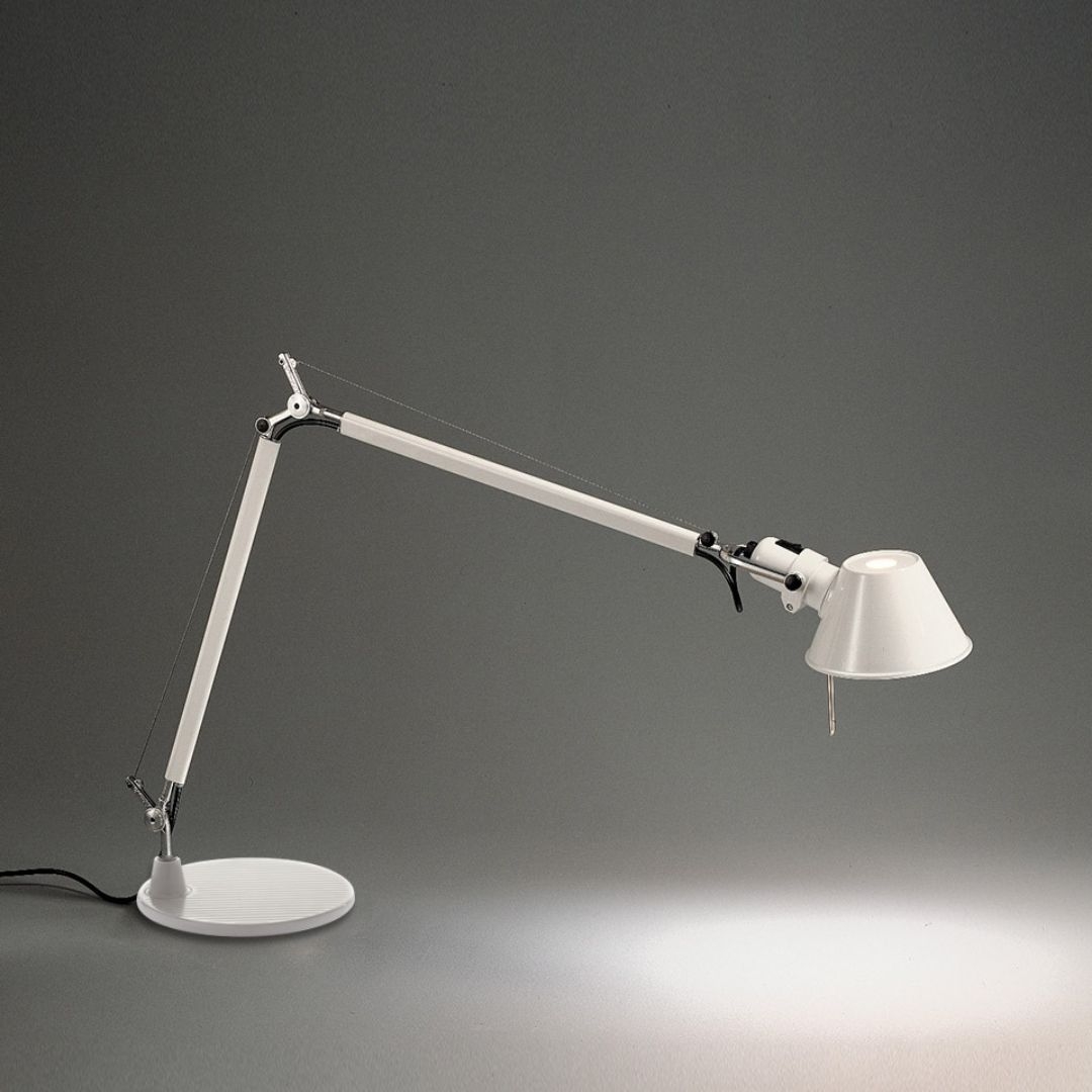 Tolomeo Mini Bordlampe Hvid Artemide