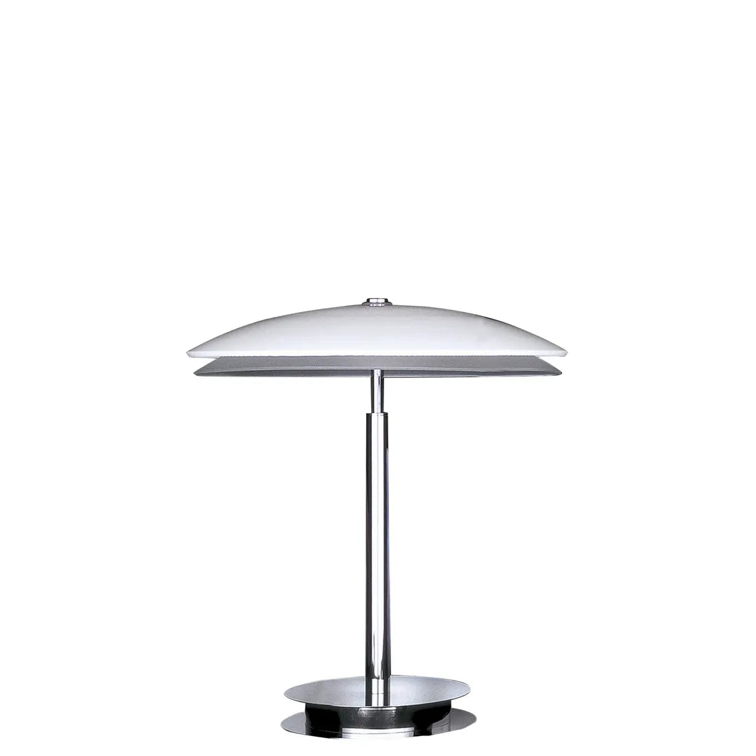 Tris Bordlampe Fontana Arte 1954 Hvid Krom