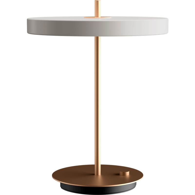 Umage Asteria Bordlampe Med Usb Lysegrå