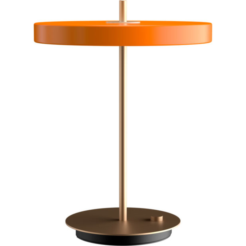 Umage Asteria Bordlampe Med Usb Orange