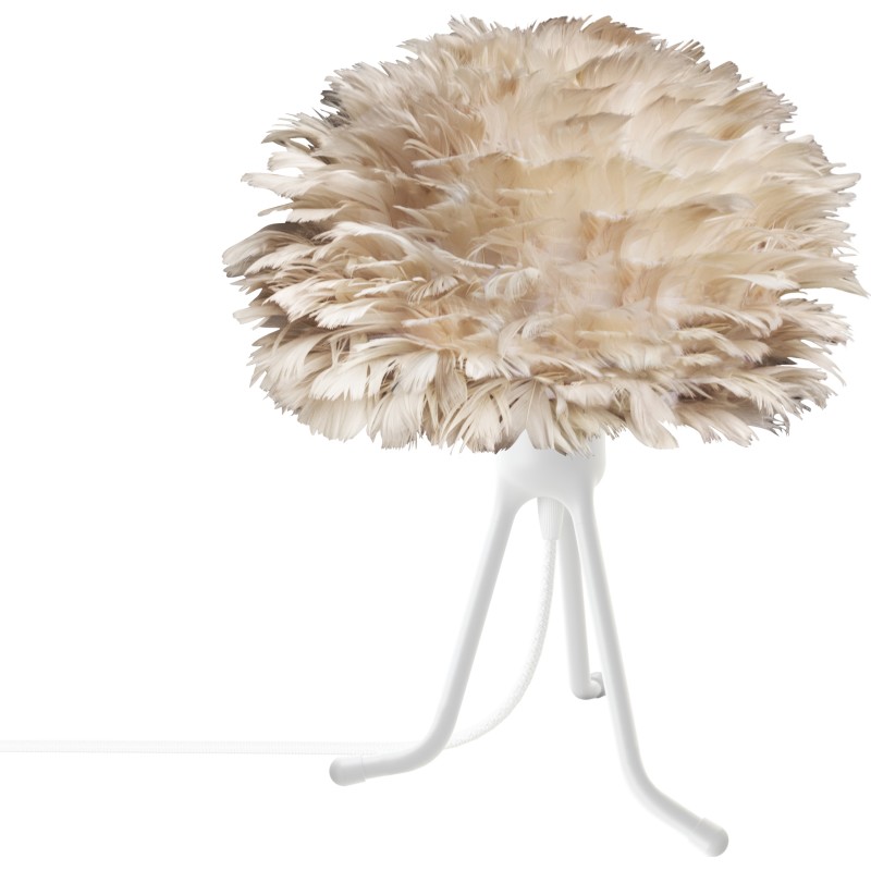 Umage Mini Eos Fjer Bordlampe Brun