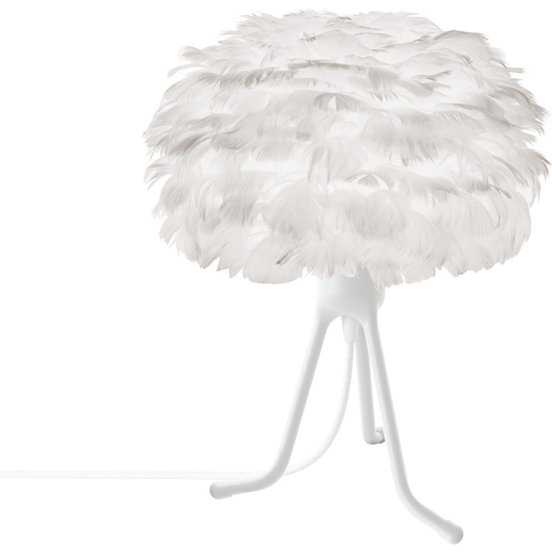 Umage Mini Eos Fjer Bordlampe Hvid