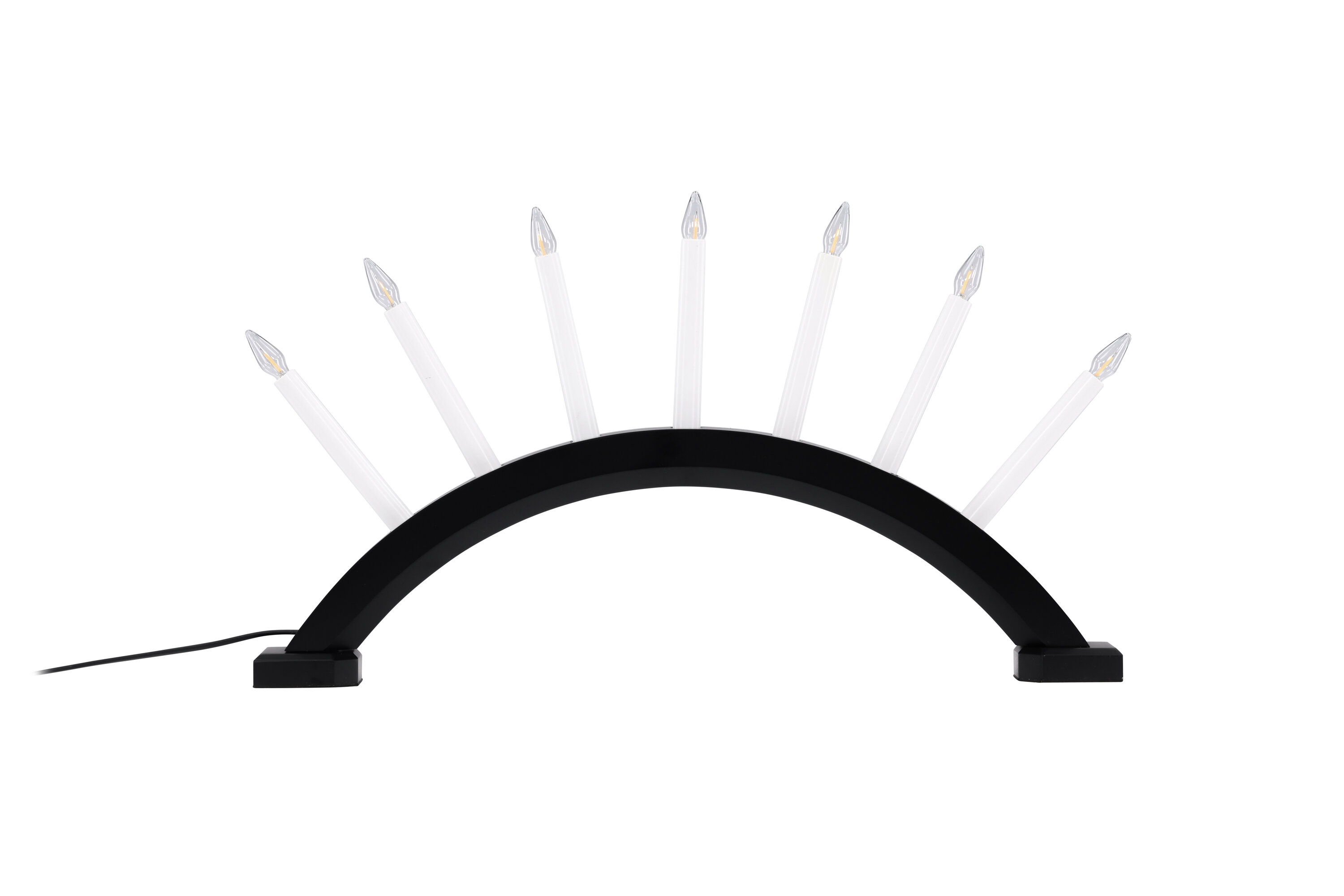 Venture Design Kebnekaise Bordlampe Hvid Sort Fyrretræ 55cm