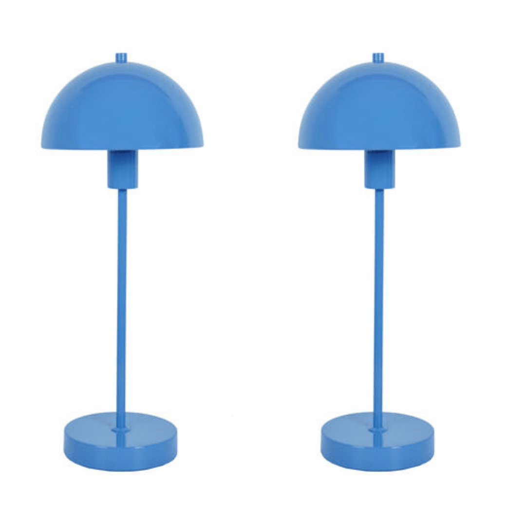 Vienda Stk Lyseblå Bordlampe Herstal